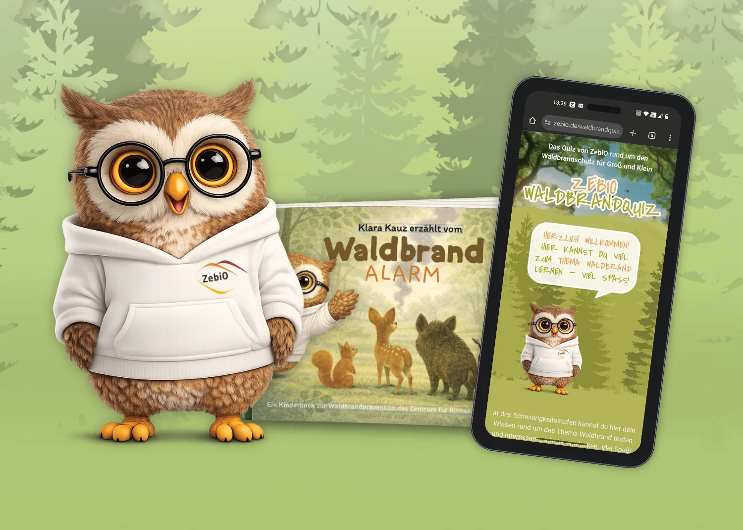 Klara Kauz Waldbrandprävention